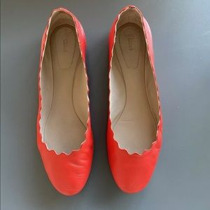 Chloe Lauren Flats - Red - 41.5